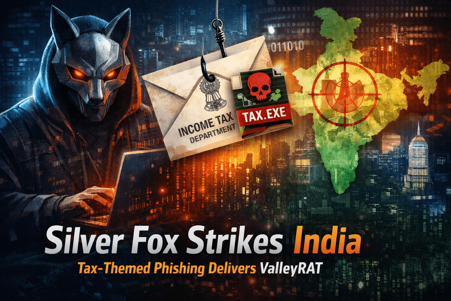 Silver Fox Strikes India: Tax-Themed Phishing Delivers ValleyRAT