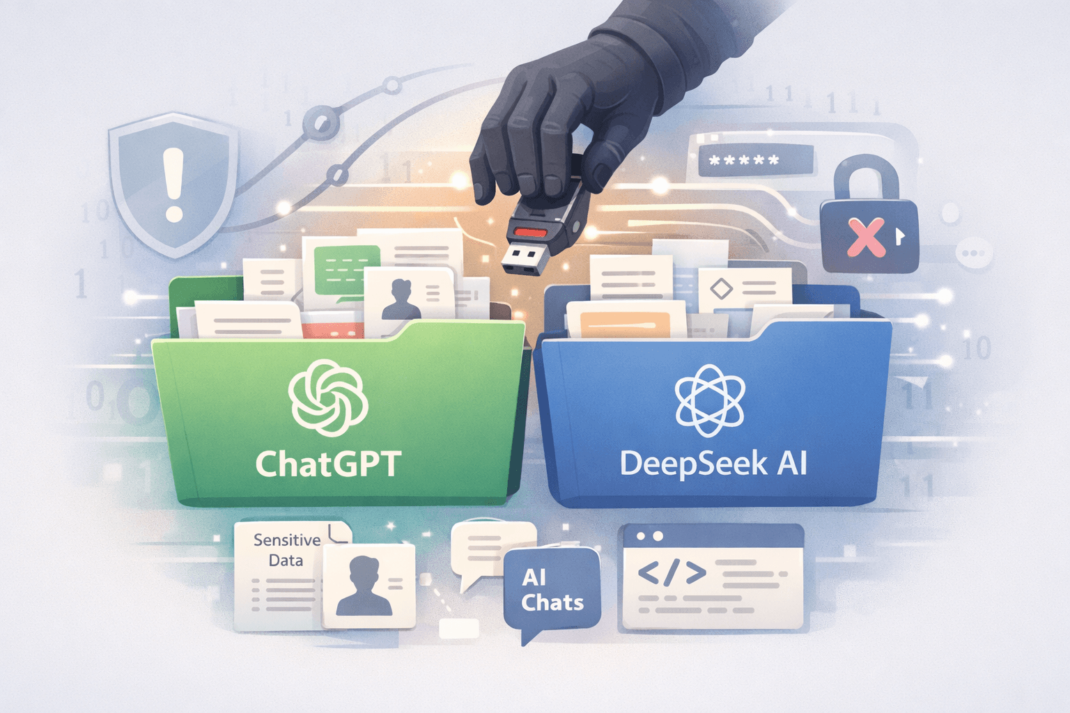 Malicious Chrome Extensions Steal AI Chat Data, Compromising ~900,000 Users