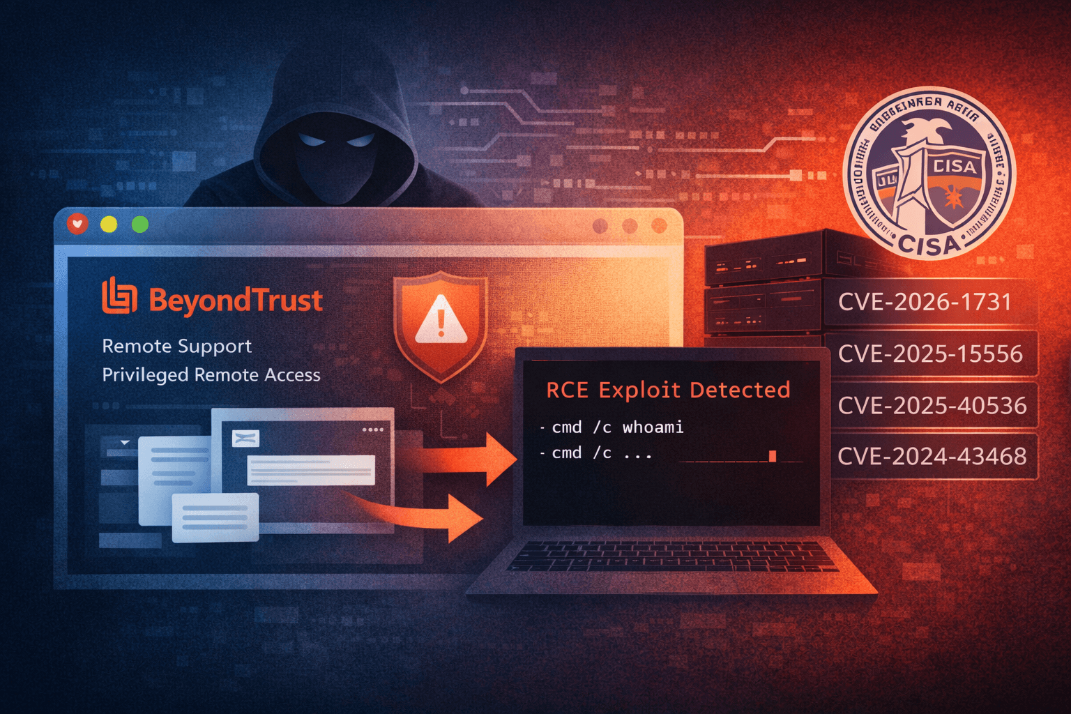 Critical BeyondTrust RCE Under Active Exploit: CISA Adds 4 More to KEV