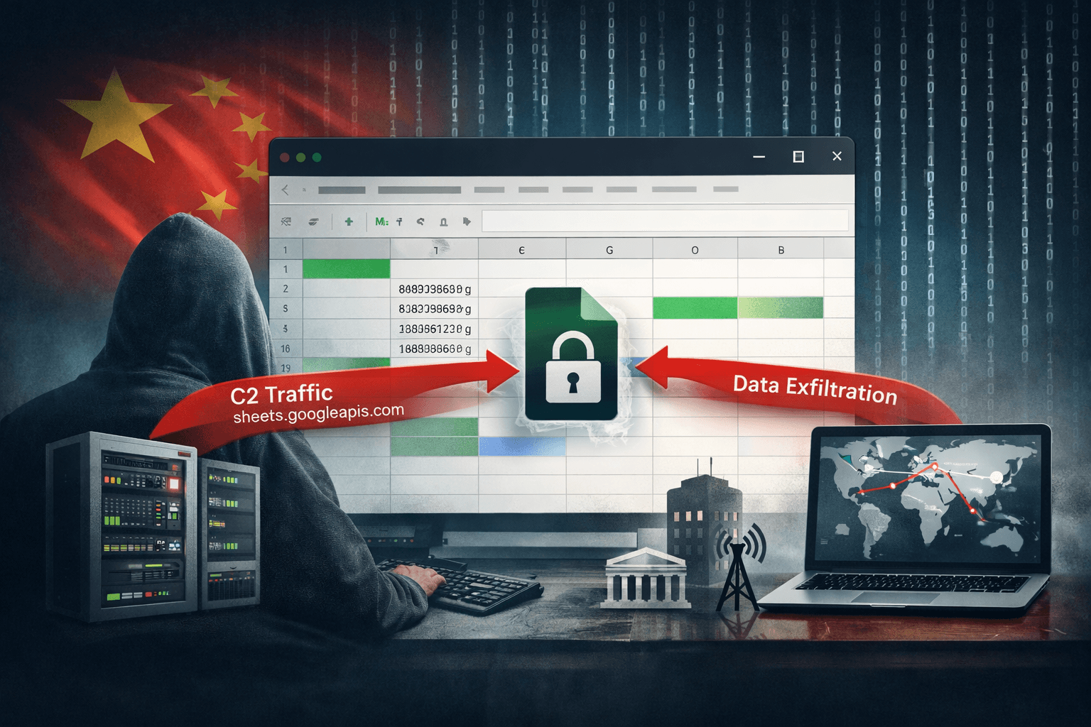 GRIDTIDE Campaign: How China-Linked Hackers Hijacked Google Sheets for Espionage