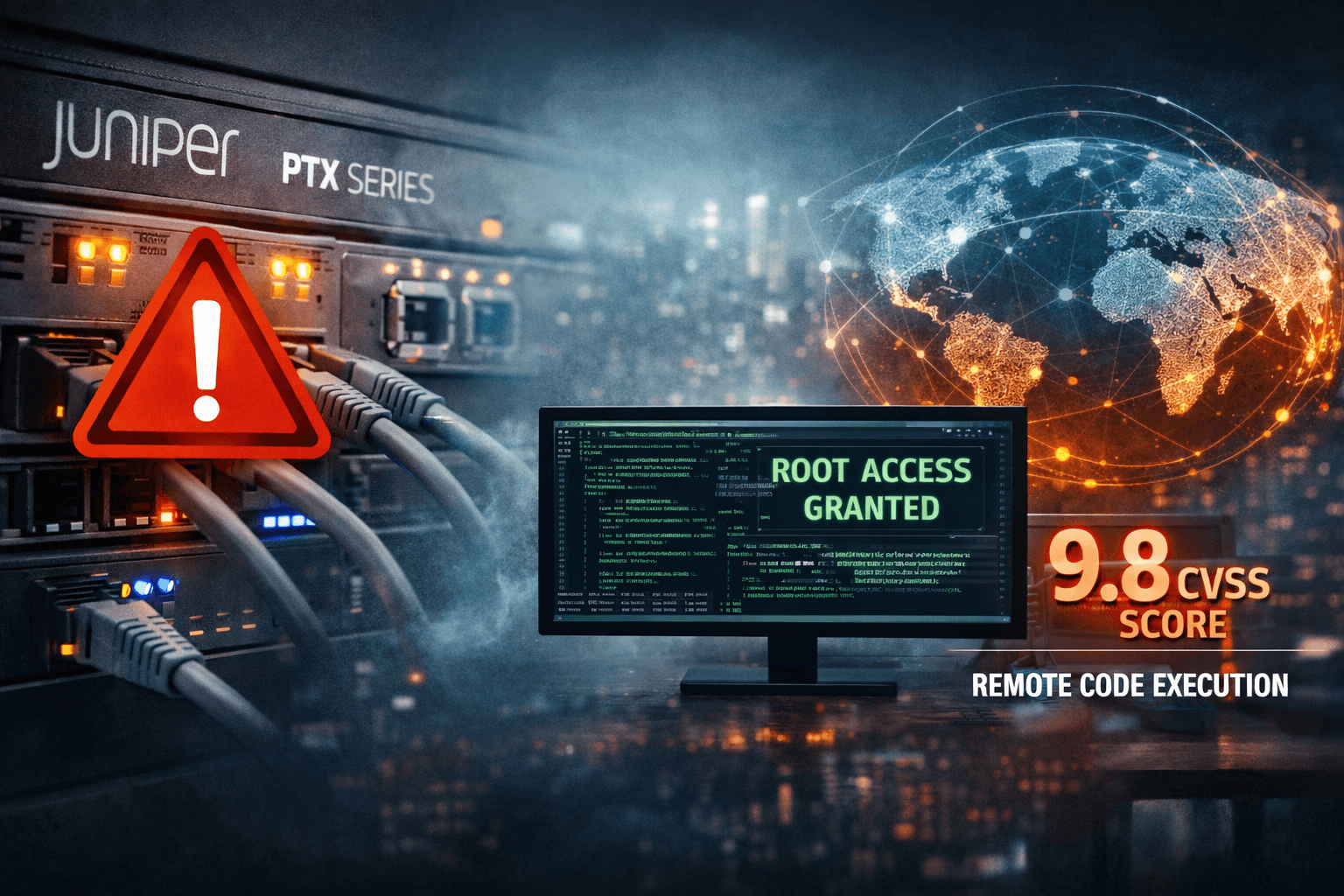 Juniper Security Alert: CVE-2026-21902 Grants Root Access on PTX Series Routers