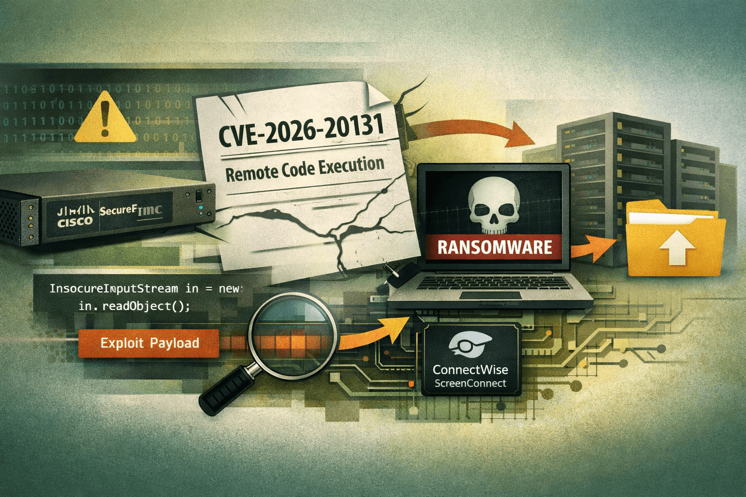 Interlock Ransomware Exploits Critical Cisco FMC Zero-Day