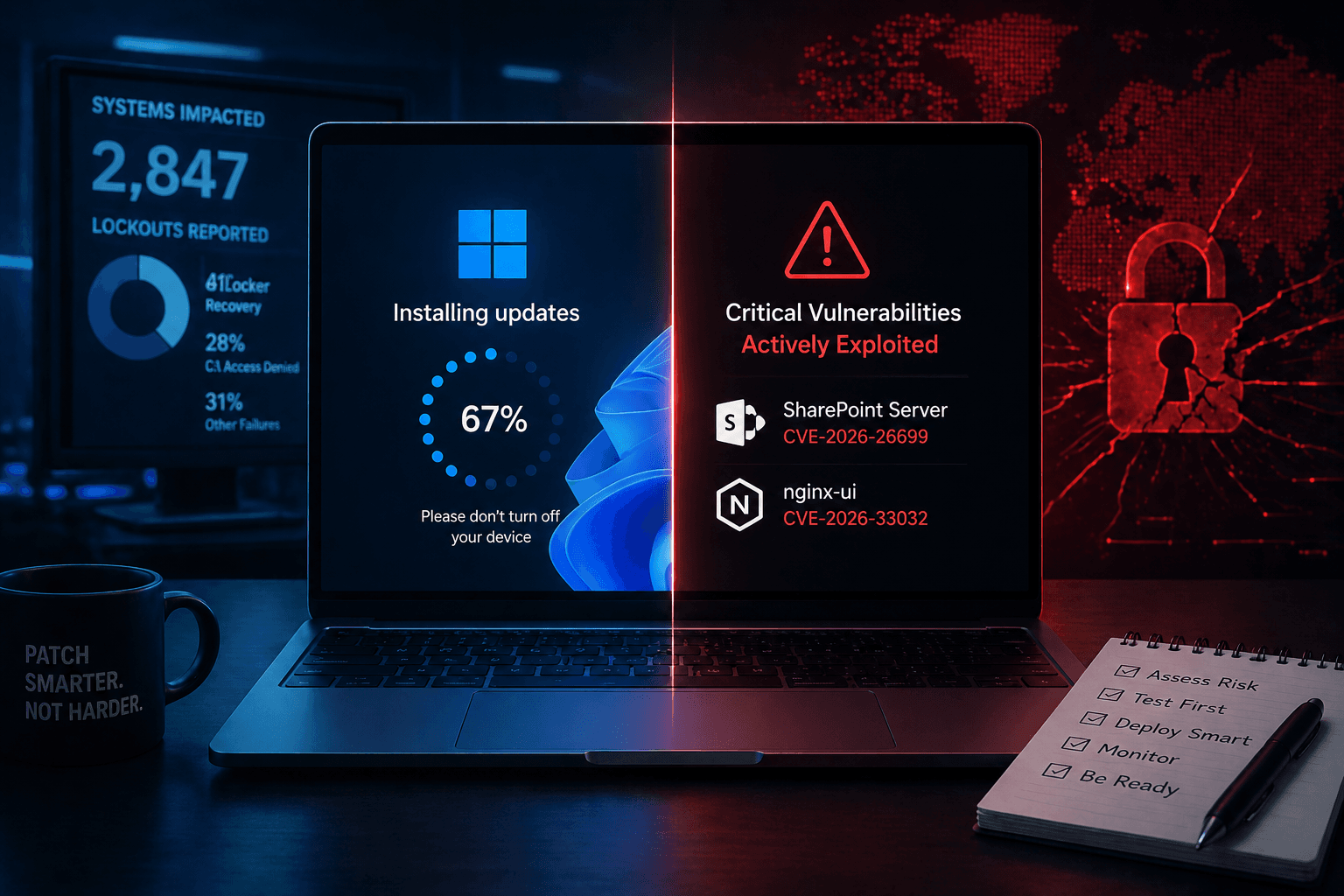 Patch Tuesday Chaos: Windows Lockouts & April 2026 Vulnerabilities