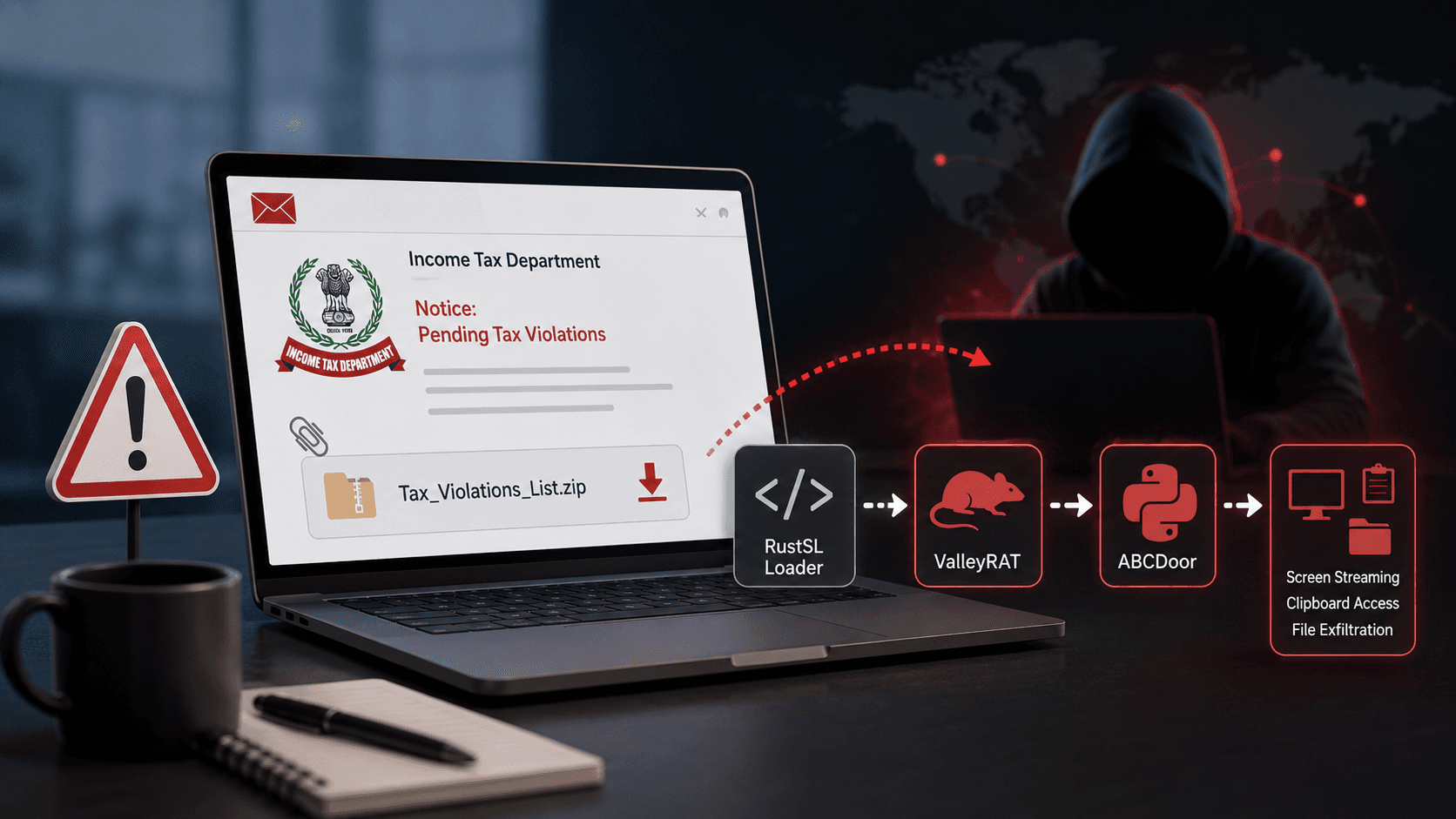 SilverFox APT: How Fake Income Tax Emails Are Targeting Indian Businesses